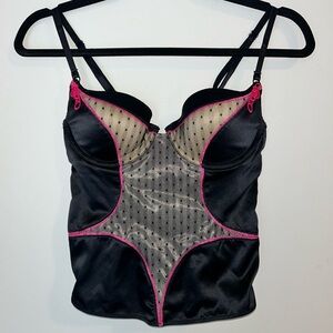 Y2k sexy corset with zipper detail